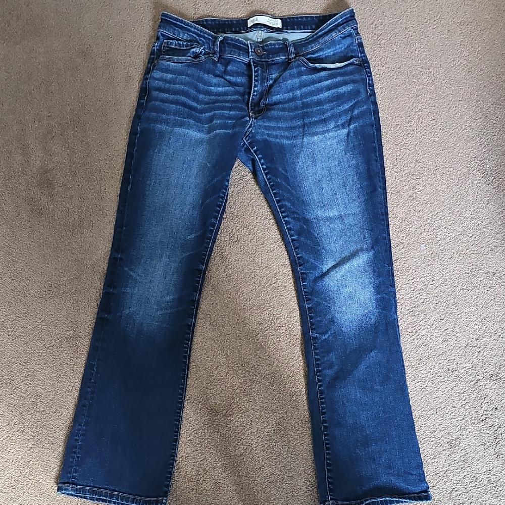 BKE Dark Blue Women's Boot Cut Jeans